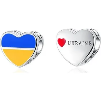 Korálek Prosperk Stříbrný korálek na náramek Ukrajina S4150