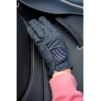 Jezdecké rukavice RSL Rukavice jezdecké Dubai RSL, navy XS