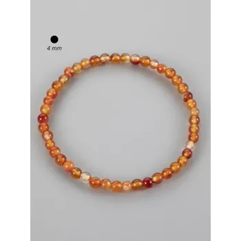 Náramek Prosperk Náramek z menších kuliček karneolu S3442