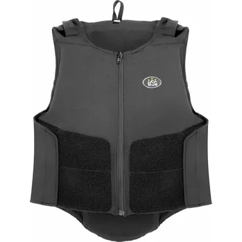Jezdecká bezpečnostní vesta USG Chránič páteře Precto Dynamic Fit USG, černý M