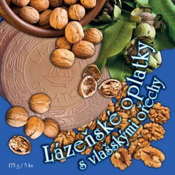 Oplatky s vlaškými oříšky 175g