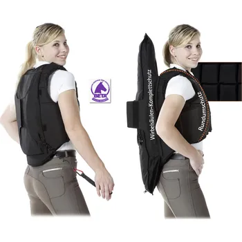 Motocyklový chránič hrudi a pátěře Chránič EquiAirbag® pro bezpečnostní vesty Flexi USG, pro dospělé, černý M