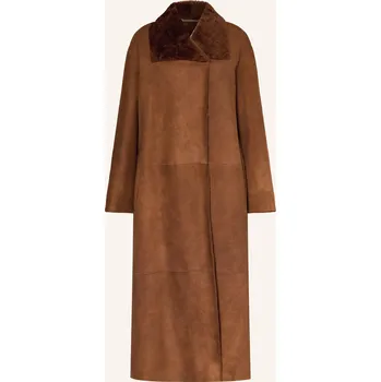 Nour Hammour Dámský Kožený Kabát Birthday, Oboustranný,...