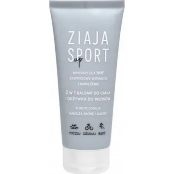 Vlasová kosmetika Ziaja Sport Up Minerály pro NMF, 2v1 Tělový balzám a kondicionér na vlasy, 200 Ml