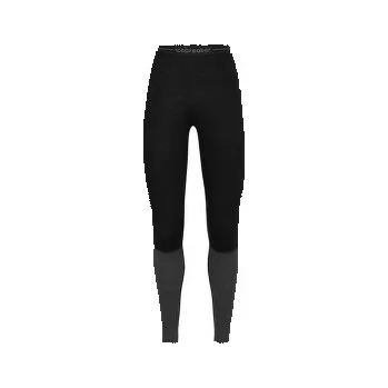 Dámské kalhoty Icebreaker 200 ZoneKnit Leggings Women BLACK/JET HTHR/CB černá L