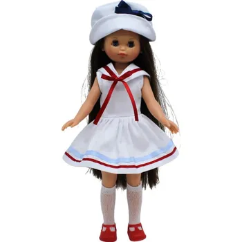 Panenka Panenka Elena v bílých šatech od firmy Folk Artesanía (35 cm )