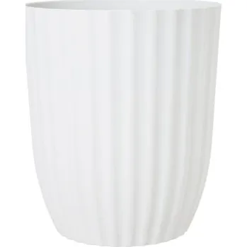 Obal na květináč Obal na kvetináč Yodit Stripes White 27,5 cm