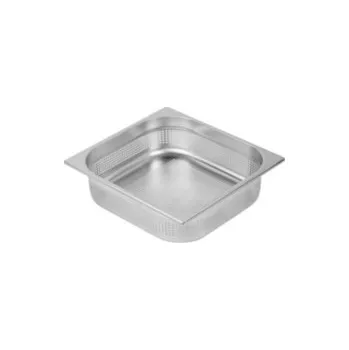 Plech na pečení Gastronádoba Profi děrovaná s úchyty GN 2/1&nbsp;100 mm