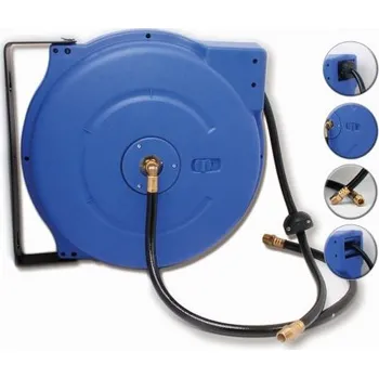 Příslušenství ke kompresoru ASTA A-PREEL54 Samonavíjecí buben s pneu hadicí, 15 m