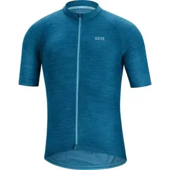cyklistický dres Pánský Dres Gore C3 Jersey Sphere Blue