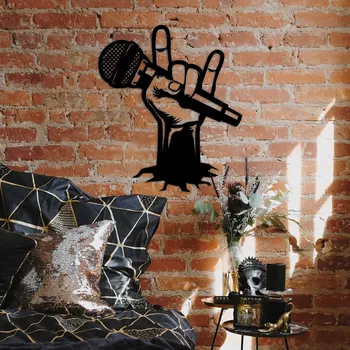 Obraz Obraz na zeď - Hard rock, Černá | DUBLEZ