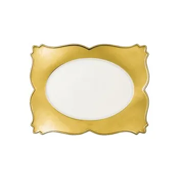 RAK Golden Ultra tác obdélníkový 42 × 32,5 cm, zlatý | RAK-UGKQRT42