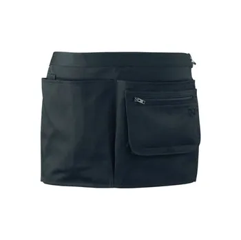 Kuchyňská zástěra Elder zástěra kolem pasu, černá, M