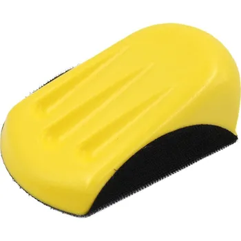 Brusný kotouč Ruční držák výseků na suchý zip 125 obdélníkový