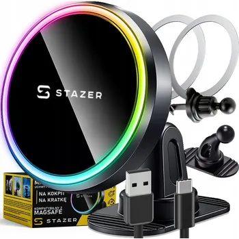 Magnetický držák telefonu do auta, nabíječka automobilová MagSafe