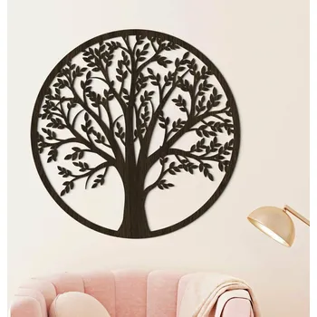 Obraz Strom života ze dřeva - Rodina | DUBLEZ