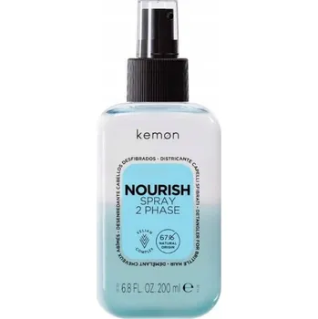 Vlasová regenerace Kemon Liding Nourish dvoufázový hydratační sprej 200 Ml