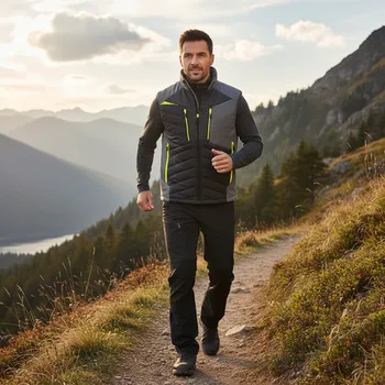 Pánská vesta Portwest Vesta EVENES BAFFLE, různé barvy Velikost S šedá