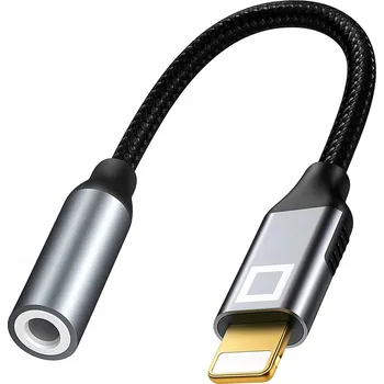 Datový kabel CO2 ADAPTÉR PŘEVODNÍK LIGHTNING NA 3,5MM MINI JACK KABEL PRO IPHONE 12 13 14
