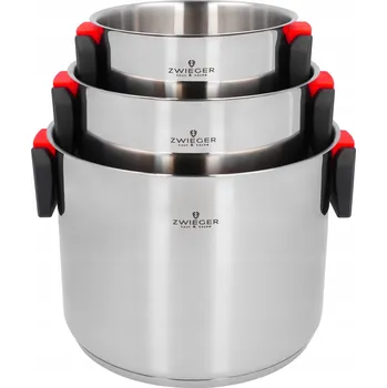 Hrnec Zwieger Kompact sada hrnců 6 kusů stříbrná