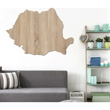 Dřevěná mapa - Rumunsko | DUBLEZ