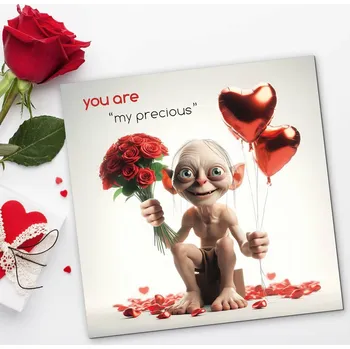 Obraz Obraz ze dřeva - Pán prstenů - Glum | DUBLEZ