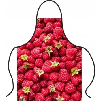 Kuchyňská zástěra Fartuszek Kuchenny Dárek Dárek Potisk Maliny