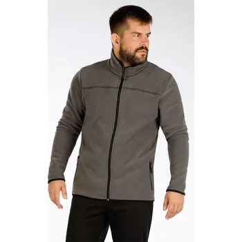 Pánská mikina Litex Pánská fleece mikina 7F256 tmavě šedá M
