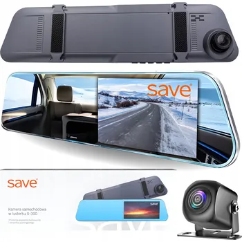 IP kamera WIDEOREJESTRATOR W LUSTERKU KAMERA SAMOCHODOWA COFANIA REJESTRATOR JAZDY