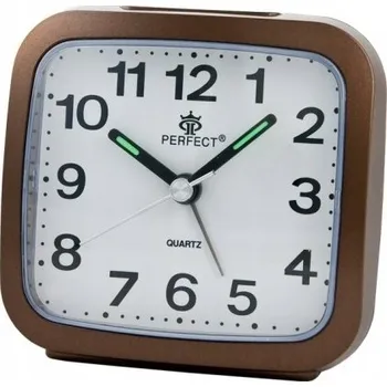 Budík Budík Perfect hnědý 8 cm