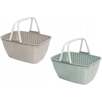 Obraz Nákupní košík plast modrý