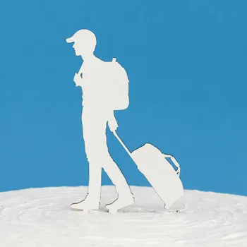 Obraz Zápich na dort - Turista, Cestovatel | DUBLEZ