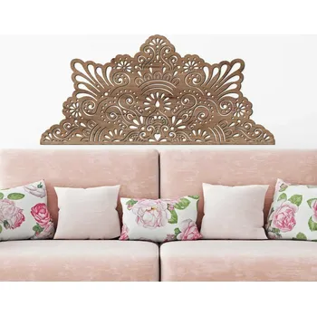 Obraz Poloviční mandala na stěnu - Koruna | DUBLEZ