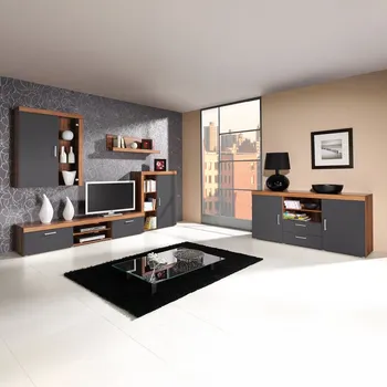 Obývací stěna Obývací stěna Samba C - švestka/grafit