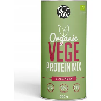 Protein Protein Rostlinné bílkoviny Diet Food prášek 500 g přírodní příchuť
