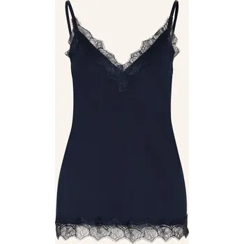 Rosemunde Dámský Top Billie S Krajkou, tmavě modrá, 34