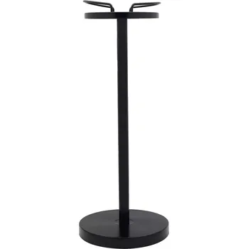 Chladič na víno LEOPOLD VIENNA Stojan na chladič vína, černý mat, nerez, výška: 690 mm, délka: 262 mm