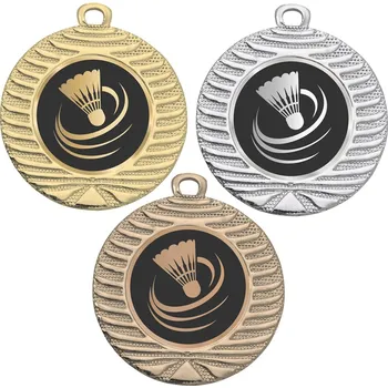 VIZINGR Badminton medaile DI4001-LAC018
