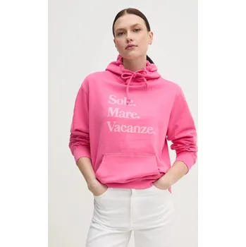 Dámská mikina Mikina Drivemebikini Sole Mare 2024.DMBS.025.PI růžová 30X, vel. L