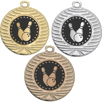 VIZINGR Bowling medaile DI4001-LAC029