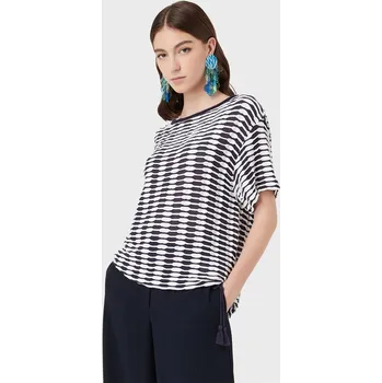 Oblečení a móda Tričko Emporio Armani Blue 1181611 S