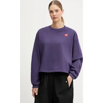 Dámská mikina Mikina The North Face Redbox NF0A8EFY1JI1 fialová 94X, vel. L