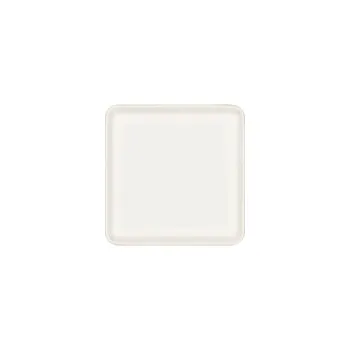 Talíř RAK Fractal talíř mělký čtvercový 16 × 16, bílý | RAK-FTSFP16
