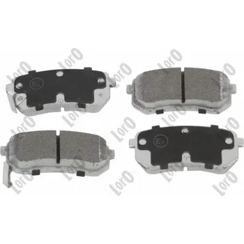 Brzdová destička Sada brzdových destiček, vždy 4 kusy v sadě ABAKUS 231-02-083