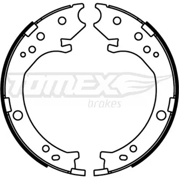 Brzdová čelist Sada brzdových čelistí TOMEX Brakes TX 22-51
