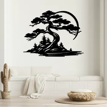 Obraz Dřevěný obraz stromu - Bonsai | DUBLEZ