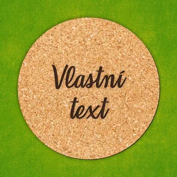 Podtácek Korková podložka pod pohár na míru | DUBLEZ