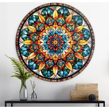 Obraz Barevná mandala na stěnu - Kaleidoskop | DUBLEZ