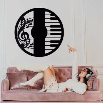 Obraz Dřevěný obraz - Noty | DUBLEZ