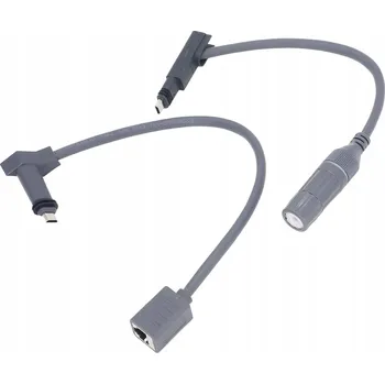 Zabezpečení domácnosti Adaptér pro Starlink SPX konektor na RJ45, gumový a měděný kabel 24AWG CY